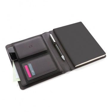 Logo trade promotional giveaways image of: Impact AWARE™ RPET A5 notebook