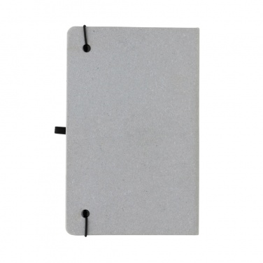 Logo trade promotional gifts picture of: Recycled leather hardcover notebook A5