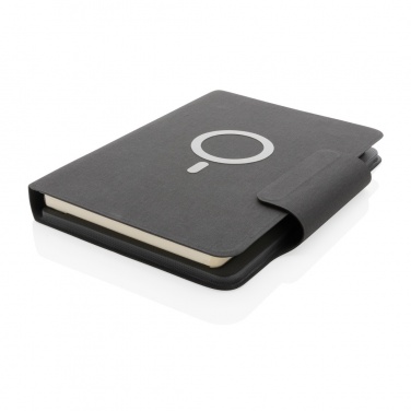 Logotrade promotional gift picture of: Artic Magnetic 10W wireless charging A5 notebook