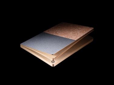 Logotrade promotional gift picture of: A5 cork & kraft notebook