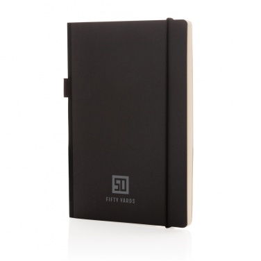 Logotrade promotional gift image of: A5 deluxe kraft hardcover notebook
