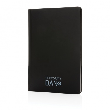 Logotrade corporate gift picture of: A5 Impact stone paper hardcover notebook