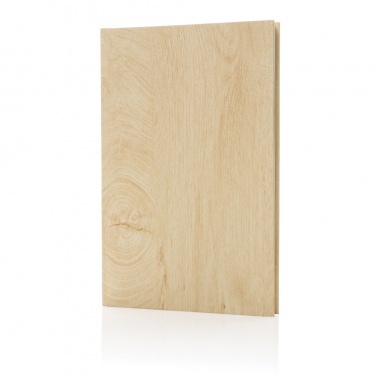 Logotrade promotional product picture of: Kavana wood print A5 notebook