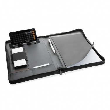 Logo trade promotional product photo of: RCS rPU deluxe tech portfolio with zipper