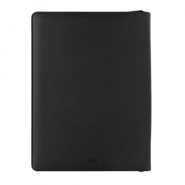 Logotrade advertising products photo of: Swiss Peak Heritage RCS rPU A4 portfolio with zipper