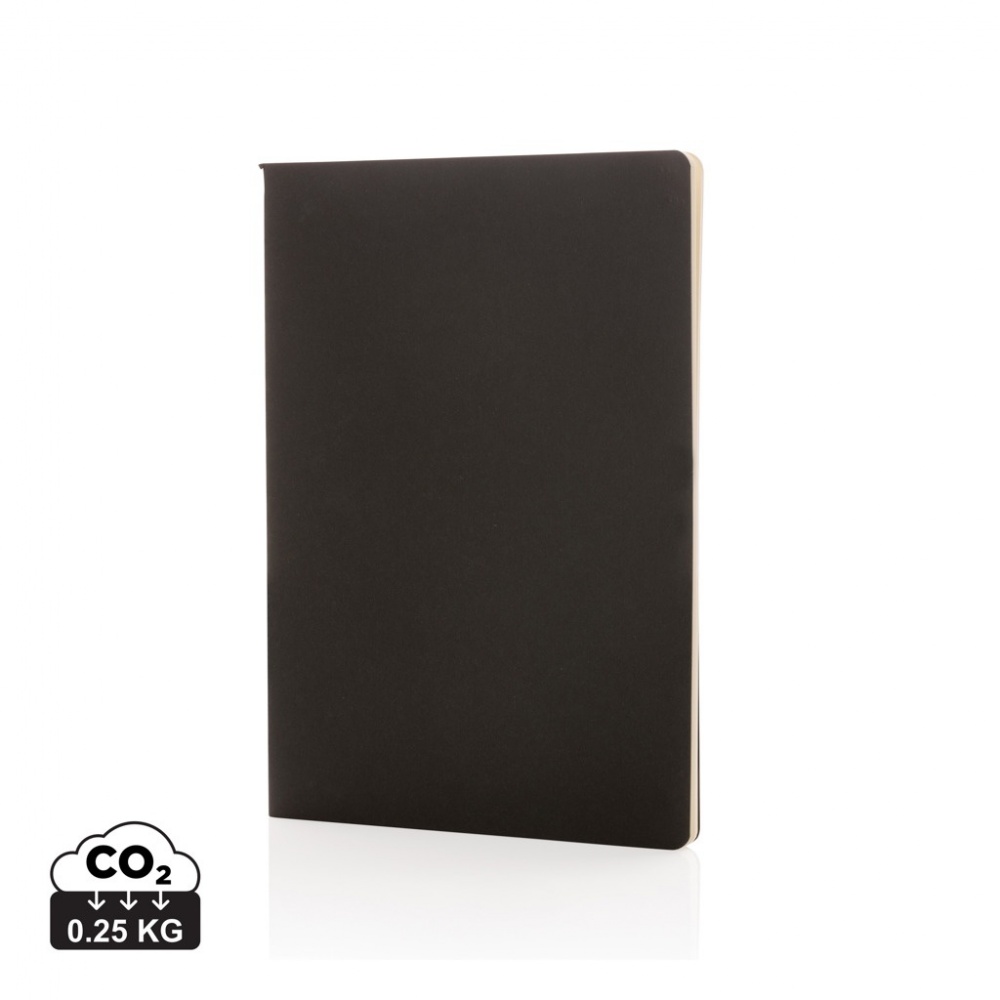 Logo trade business gifts image of: A5 standard softcover notebook