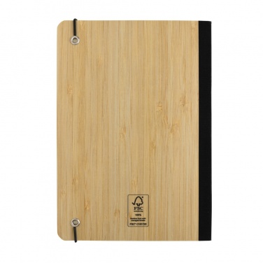 Logotrade promotional gift picture of: Scribe bamboo A5 Notebook