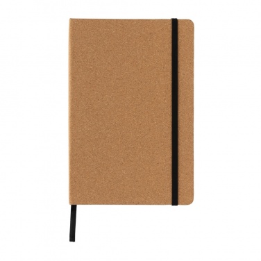 Logotrade promotional giveaway image of: Stoneleaf A5 cork and stonepaper notebook