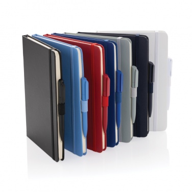 Logotrade advertising products photo of: Sam A5 RCS certified bonded leather classic notebook