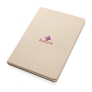 Logo trade promotional merchandise picture of: Elowen A5 tree free notebook