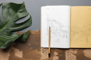 Logotrade promotional gift picture of: Elowen A5 tree free notebook