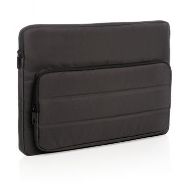 Logo trade corporate gift photo of: Impact AWARE™ RPET 15.6" laptop sleeve