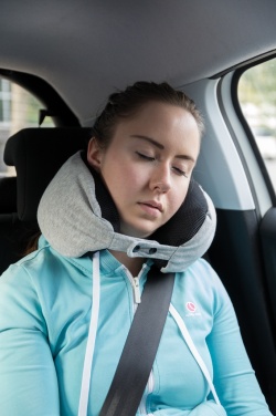 Logo trade advertising products image of: Deluxe microbead travel pillow