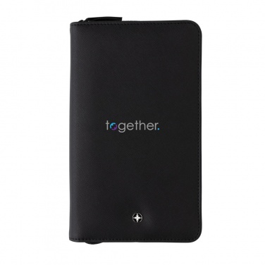 Logotrade promotional giveaway picture of: Swiss Peak Heritage RCS rPU RFID travel wallet