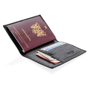 Logo trade promotional gift photo of: RFID anti-skimming passport holder