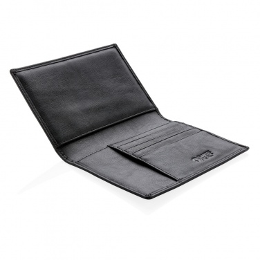 Logotrade promotional gift image of: RFID anti-skimming passport holder