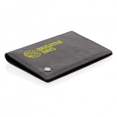 Logotrade corporate gift image of: RFID anti-skimming passport holder