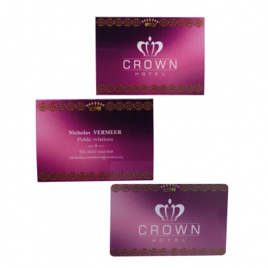 Logo trade corporate gifts image of: Anti-skimming RFID shield card with active jamming chip