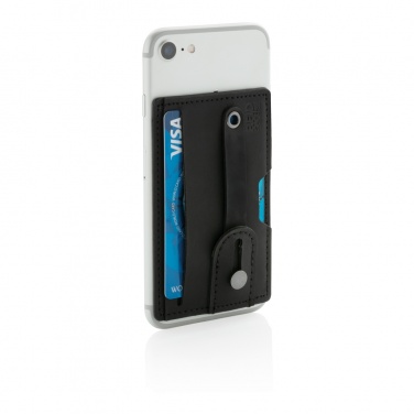 Logo trade promotional giveaways image of: 3-in-1 Phone Card Holder RFID