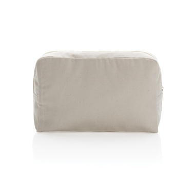 Logo trade promotional products image of: Impact Aware™ 285 gsm rcanvas toiletry bag undyed