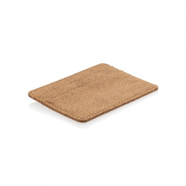 Logo trade advertising products picture of: Cork secure RFID slim wallet
