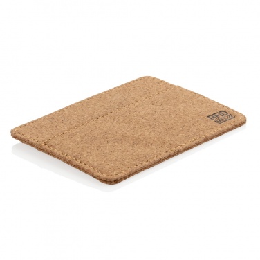 Logo trade promotional giveaways picture of: Cork secure RFID slim wallet