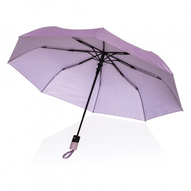 Logo trade promotional item photo of: 21" Impact AWARE™ 190T mini auto open umbrella