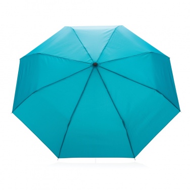 Logo trade promotional giveaway photo of: 20.5" Impact AWARE™ RPET 190T mini umbrella