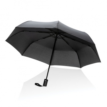 Logo trade advertising product photo of: 21" Impact AWARE™ RPET 190T auto open/close umbrella
