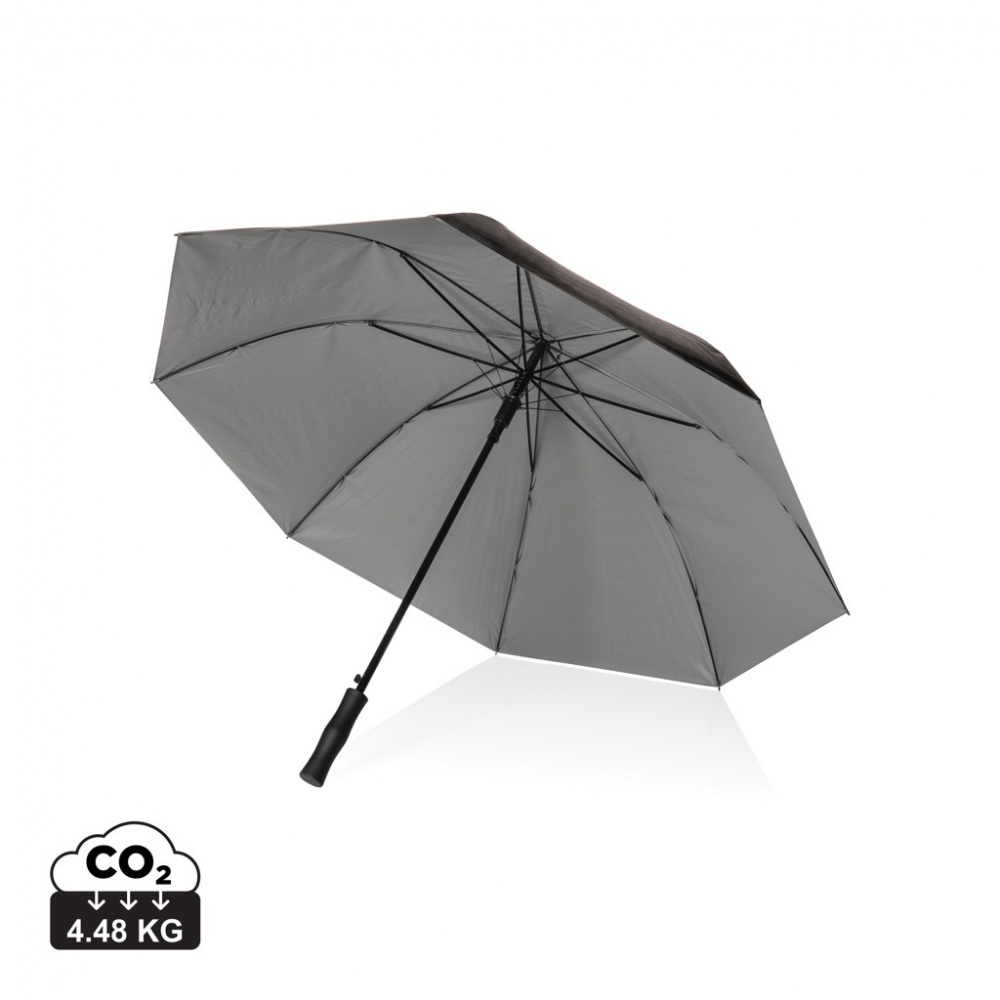 Logotrade promotional giveaway image of: 27" Impact AWARE™ RPET 190T dual colour auto open umbrella