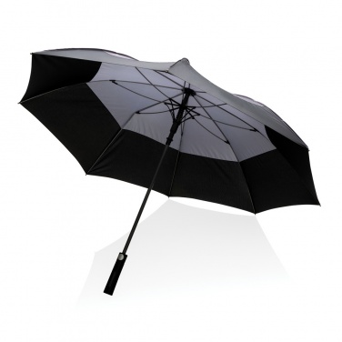 Logotrade promotional merchandise image of: 27" Impact AWARE™ RPET 190T auto open stormproof umbrella