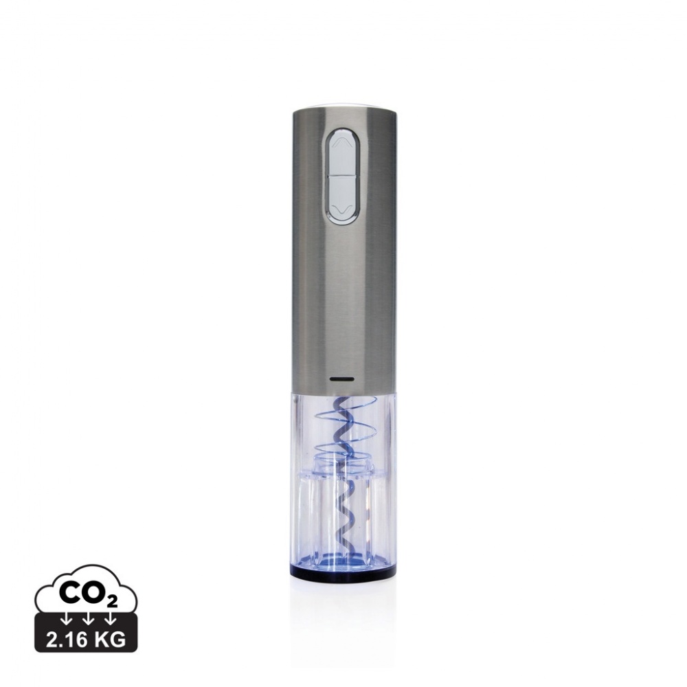 Logo trade promotional item photo of: Electric wine opener - USB rechargeable