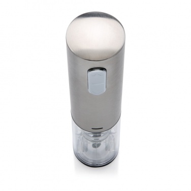Logo trade corporate gifts image of: Electric wine opener - USB rechargeable