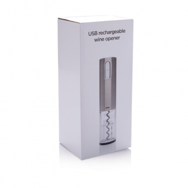 Logotrade promotional giveaway picture of: Electric wine opener - USB rechargeable