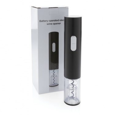 Logo trade advertising products image of: Electric wine opener - battery operated