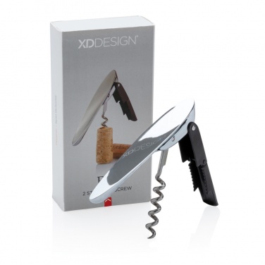 Logo trade corporate gifts picture of: Eon 2 step corkscrew