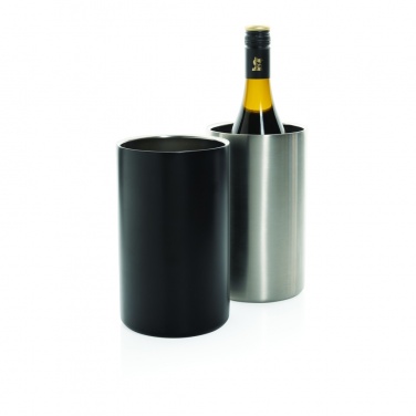 Logo trade promotional gifts image of: Vino RCS certified recycled stainless steel wine bucket