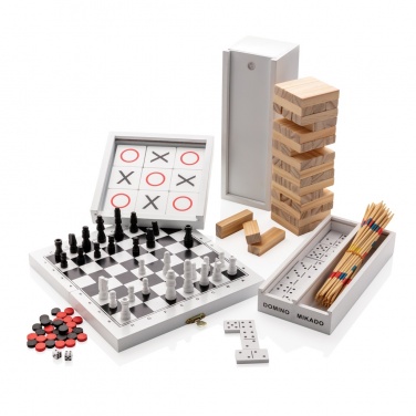 Logo trade promotional giveaways image of: Deluxe 3-in-1 boardgame in box