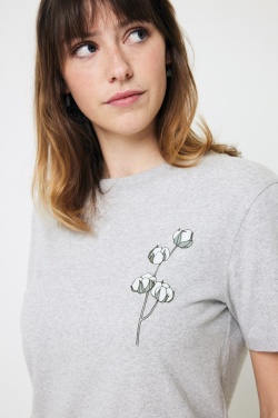 Logo trade corporate gifts picture of: Iqoniq Manuel recycled cotton t-shirt undyed