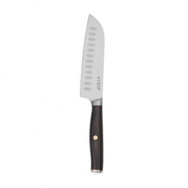 Logo trade promotional item photo of: VINGA Tara RCS recycled steel santoku knife