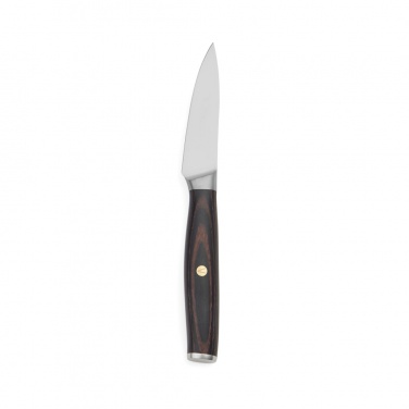 Logo trade corporate gift photo of: VINGA Tara RCS recycled steel paring knife