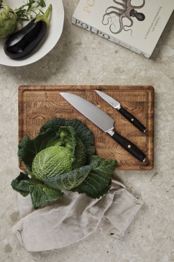 Logo trade business gifts image of: VINGA Tara RCS recycled steel chef's set