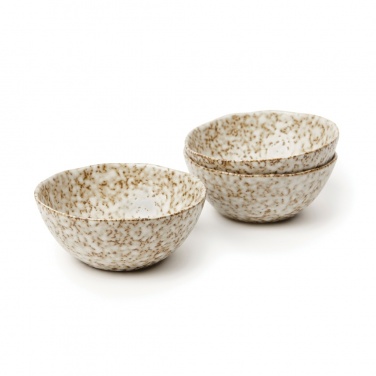 Logo trade advertising products picture of: VINGA Nuvem stoneware mini bowl, 3 pcs set
