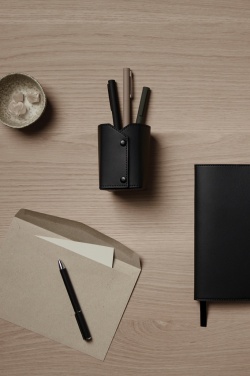 Logo trade corporate gifts image of: VINGA Timo PU RCS RPET pen holder