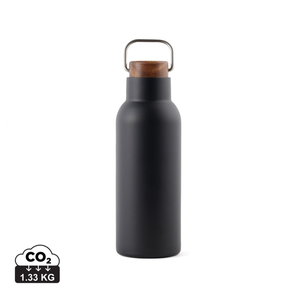 Logo trade corporate gift photo of: VINGA Ciro RCS recycled vacuum bottle 580ml
