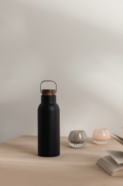 Logo trade corporate gifts image of: VINGA Ciro RCS recycled vacuum bottle 580ml