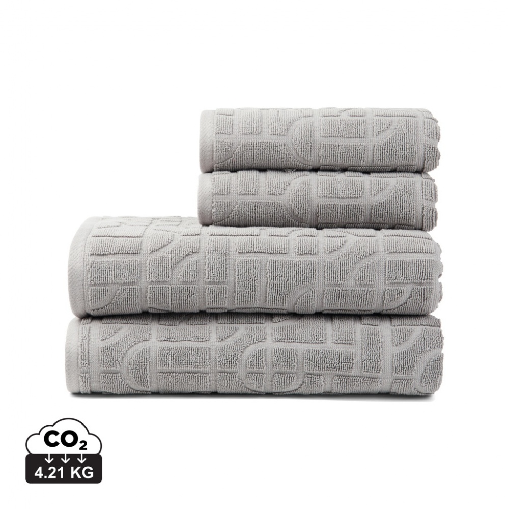 Logotrade promotional giveaways photo of: VINGA Verso OCS organic cotton towel, 4 pcs set