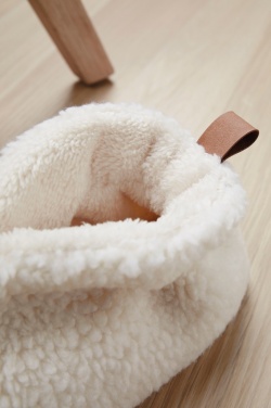 Logo trade promotional giveaway photo of: VINGA Santos RCS recycled pet cosy slippers