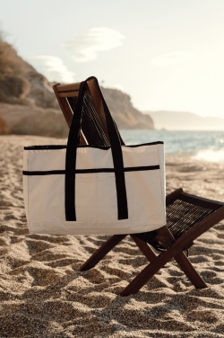 Logotrade promotional merchandise photo of: VINGA Volonne AWARE™ recycled canvas beach bag