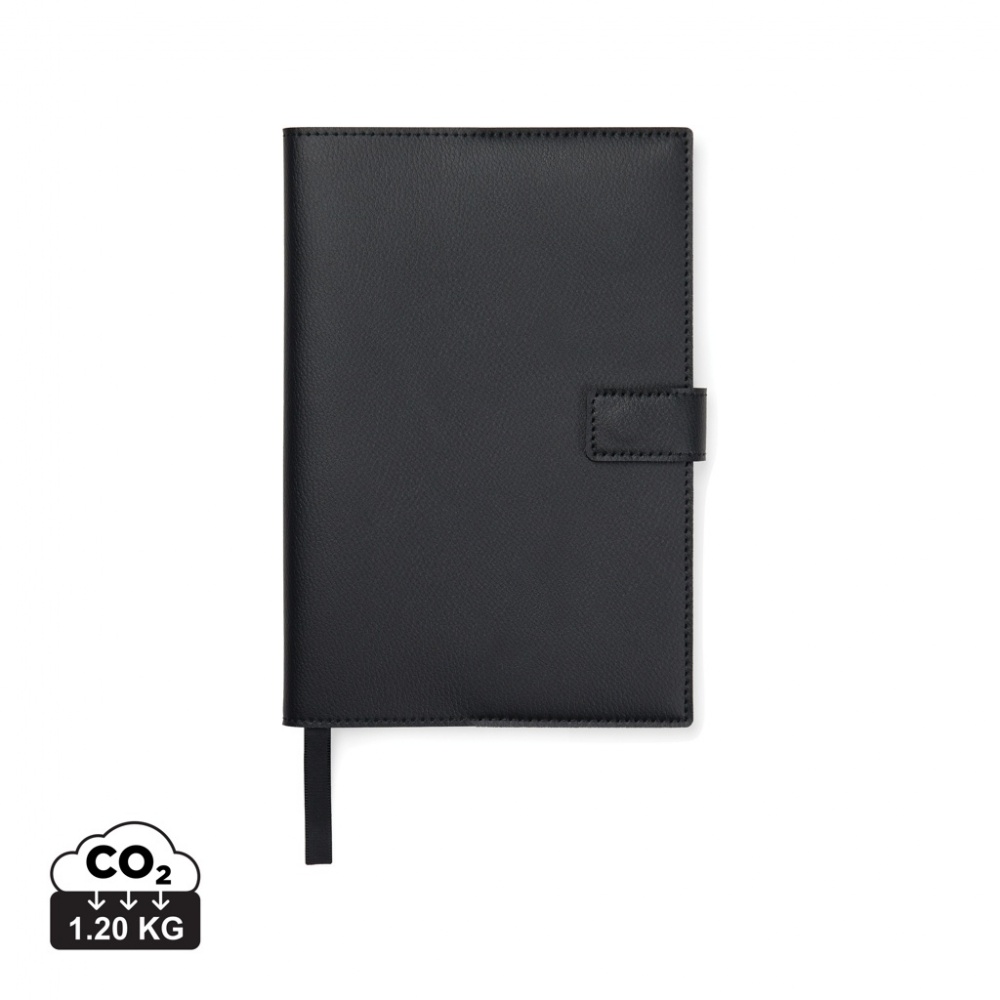Logo trade promotional merchandise picture of: VINGA Timo PU RCS RPET notebook